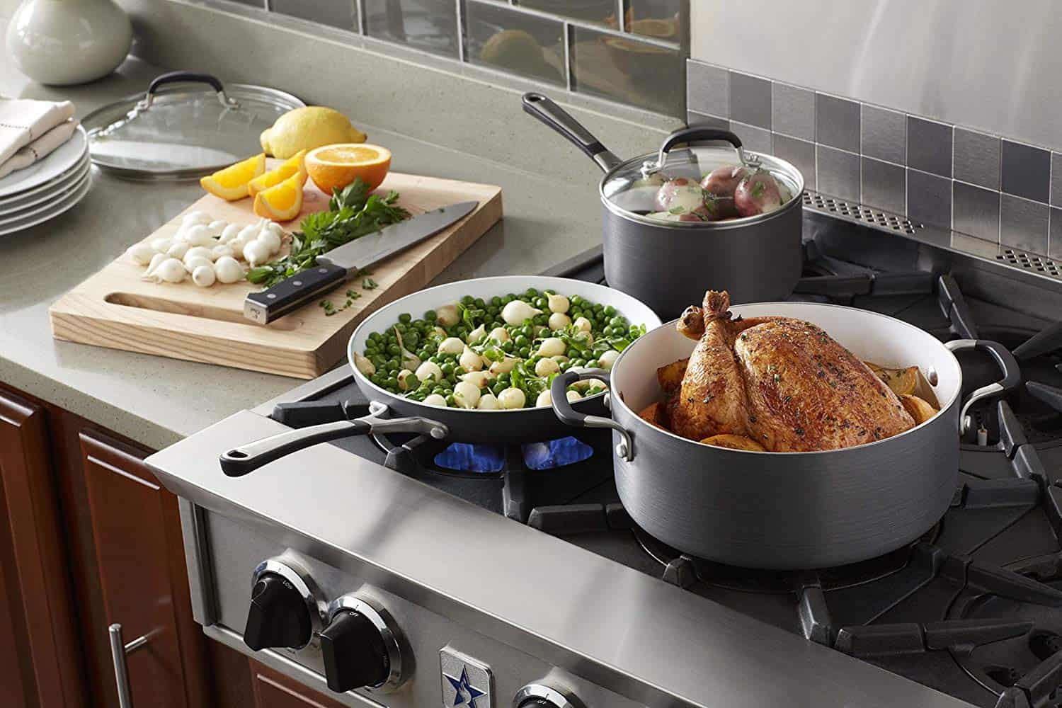 The Calphalon® Kitchen Essentials Collection Ceramic Nonstick Cookware Review 