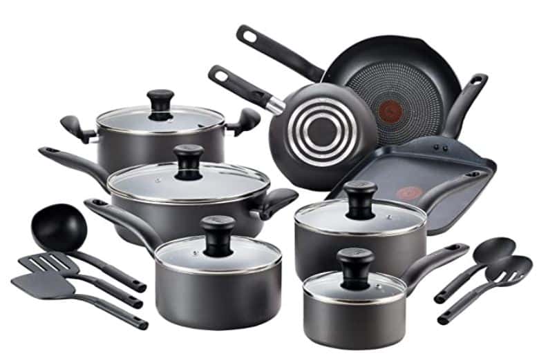 The T Fal Ceramic Cookware 18 Piece Set: A Review