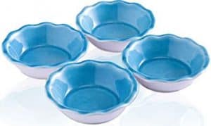 Blue Individual Ceramic Pot Pie Pans