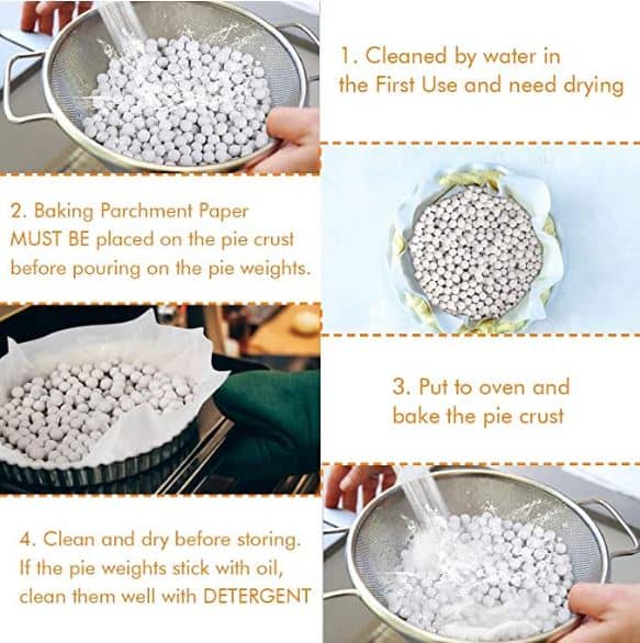 How To Use Ceramic Pie Weights Step by Step