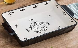 Decorative Extra Large Ceramic Baking Dish Image