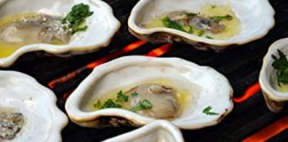 ceramic oyster shells for grilling image 2