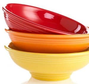 Ceramic Fiestaware Lead Free Dishes Image