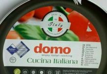 Domo Pan Review label image