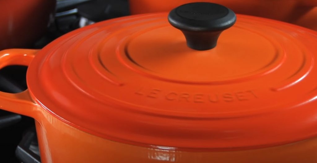 Le Creuset Dutch Oven Red Image