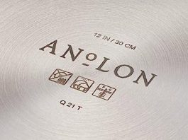 anolon x pans bottom image