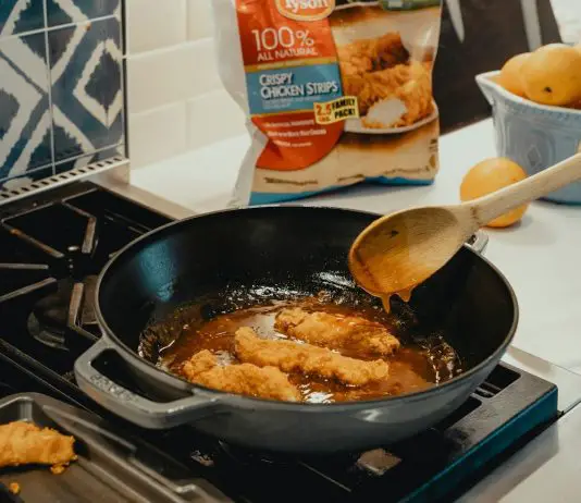 enameled cast iron pan